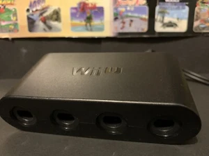 NINTENDO Wii U || ORIGINAL GAMECUBE CONTROLLER ADAPTER || BLITZVERSAND || - Bild 1 von 2