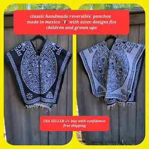 AZTEC UNISEX PONCHO - Bild 1 von 4