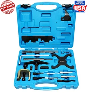 Engine Timing Kit Camshaft Flywheel Locking Tools 18pc Compatible Ford Mazda New - Picture 1 of 7