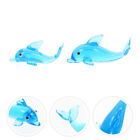 Dolphin Figurine Glass Ornament for Home & Car Decor (Random Size)