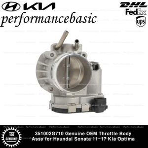 351002G710 Genuine OEM Throttle Body Assy for Hyundai Sonata 11-17 Kia Optima - Picture 1 of 2