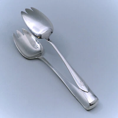 Faneuil by Tiffany & Co Sterling Silver 7" Ice Tongs Monogrammed "JCG" - Image 1 of 4