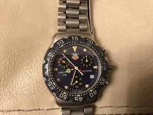 Vintage Tag Heur Mens Watch Ca 1210.RO CHRONOGHRAPH 200. - Picture 1 of 14