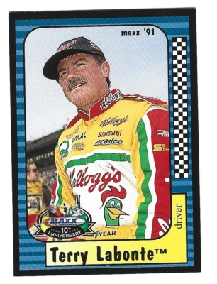 1998 Upper Deck Maxx 10th Anniversary - #106 Terry Labonte - Image 1 of 2