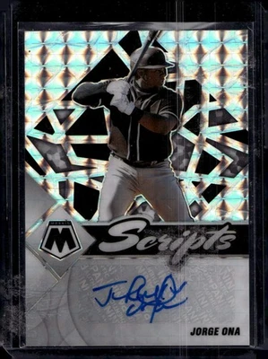 2022 Panini Mosaic #SC-JO Jorge Ona Scripts - Image 1 of 2