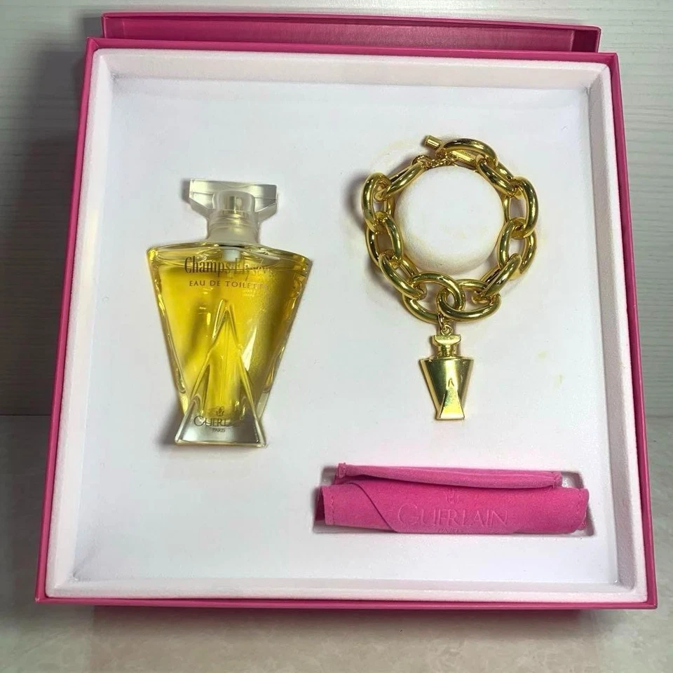 Raro GUERLAIN Champs-Elysees Caja de Regalo Eau de Toilette 50 ml Edición Limitada Nuevo Foto 1 de 4