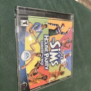 The Sims House Party Expansion Pack (PC CD-ROM, 2001)-GOOD. Slight Damage ToCase - Picture 1 of 3