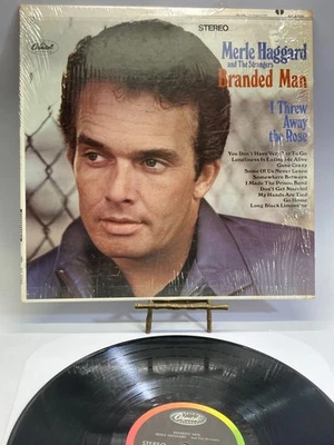 Merle Haggard And The Strangers Branded Man Vinyl LP 1968 Capitol Record ST-2789 - Image 1 of 4