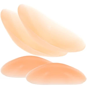 2 pares de hombreras adhesivas de silicona para damas acolchadas - Imagen 1 de 12