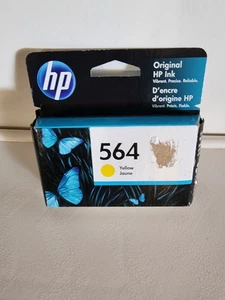 HP 564 Photosmart Einzelne Tintenpatrone - Gelb Ablaufdatum 04/2023 werkseitig versiegelt - Bild 1 von 2