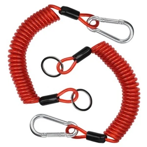 2PCS 6FT Breakaway Trailer Cable, Trailer Breakaway Safety Cable Spring9493 - Picture 1 of 6