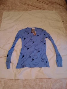 A Fine Mess Lightning Thermal Shirt Size S - Picture 1 of 3