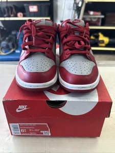 Nike Dunk Low Varsity Red-White 6.5Y Cw1590-002 - Picture 1 of 13