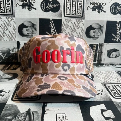 Authentic Goorin Bros Camo Crush "Goorin" Snapback Trucker Hat (NWT) - Image 1 of 3