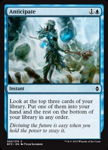 x1 Anticipate - Battle for Zendikar - NM - MTG - Image 1 of 1
