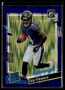 Donruss Optic Blue Zay Flowers Corvi 2023 #210 - Foto 1 di 2