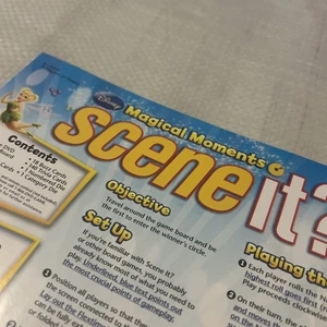 Disney Scene It? Magical Moments 2010 DVD Game – Replacement Instruction Manual - Picture 1 of 2