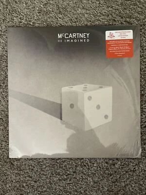 Paul McCartney III IMAGINED Newbury Exclusive RED 2LP Vinyl NEW X/2000 Sealed - Image 1 of 4