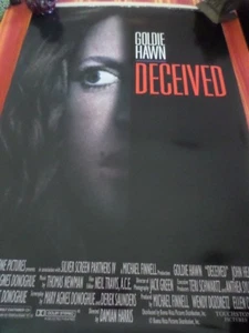 BETROGENES POSTER DOPPELSEITIG Goldie Hawn John Heard NUMMERIERT Original - Bild 1 von 3