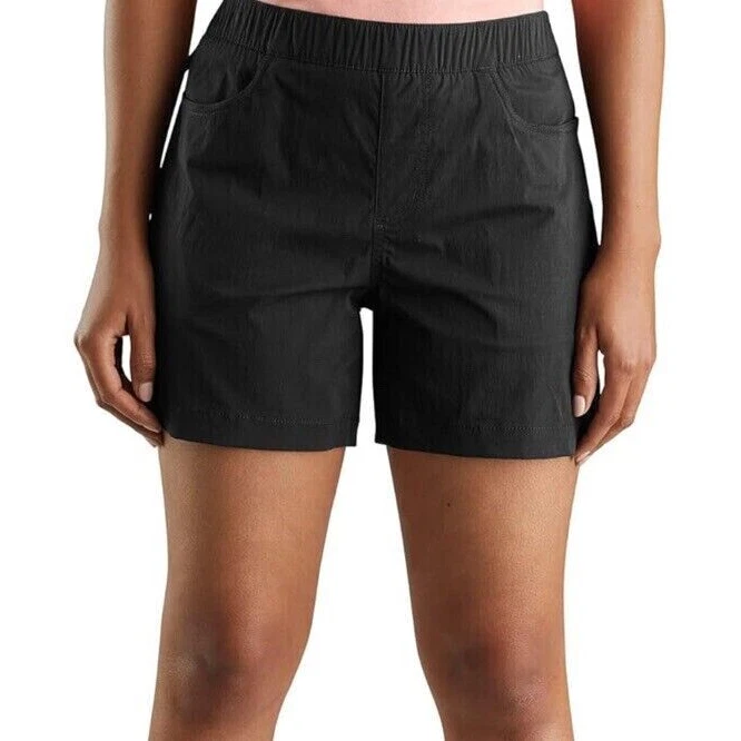 Carhartt Women's Force Relaxed Fit Work Shorts 5 in Black Small - Women's Outdo