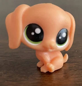 Figura de juguete Littlest Pet Shop Pink Puppy Hasbro mini escala - Imagen 1 de 7