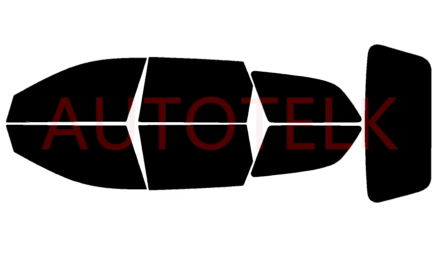 Película precortada para ventanas laterales cualquier tono para Suzuki Forenza Wagon 2005-2008 Foto 1 de 4