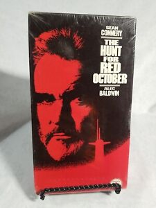 The Hunt for Red October (VHS, 1990) Sean Connery Brand New Sealed