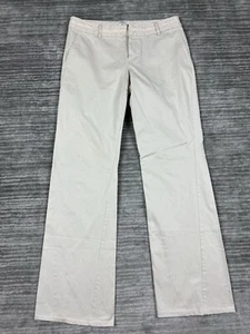 Old Navy Pants Womens 6 Beige Chino Corduroy Stretch Low Waist Cotton Blend - Picture 1 of 11