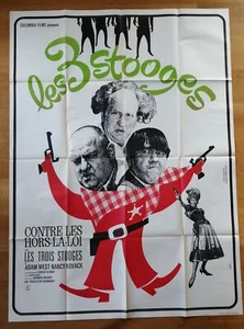 3 STOOGES CONTRE OUT OF LA LA LO Original Filmplakat '65 - Bild 1 von 1