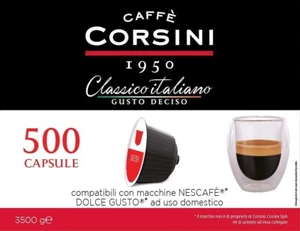 Caffè Corsini - Capsule Caffè Compatibili Nescafè DolceGusto 500 capsule - Foto 1 di 4