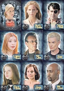 JUEGO COMPLETO DE 90 TARJETAS BASE BUFFY THE VAMPIRE SLAYER TEMPORADA 7 2003 INKWORKS TV - Imagen 1 de 3