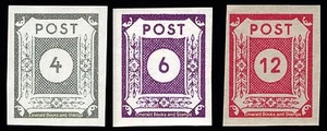 EBS Germany 1946 - Soviet Zone SBZ - East Saxony - Michel 61-63 - MNH** - Picture 1 of 1