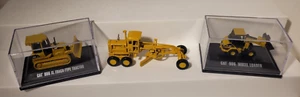Norscot Group 1:87 HO Scale Flat Loads CAT #12 Grader #906 Wheel Loader #D5G XL - Picture 1 of 15