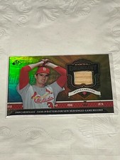 2006 SP Legendary Cuts Baseball Chronology Materials #SC Steve Carlton Bat