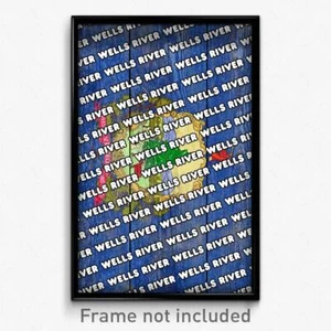 Wells River Vermont Poster (VT City Souvenir 11x17 Town Print) - Picture 1 of 1