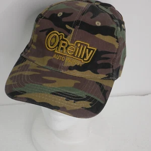 O'reilly Auto Parts Camouflage Ball Cap One Size Hat Woodland Adjustable Strap - Picture 1 of 11