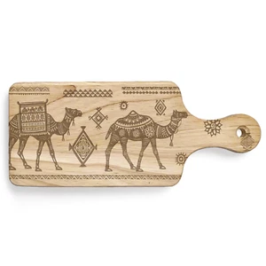 TRIBAL CAMEL MOTIF Cutting Board - Picture 1 of 4