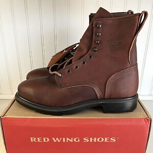 Red Wing 4451 Supersole Boots Size 10.5 B (Steel Toe) New Old Stock Read