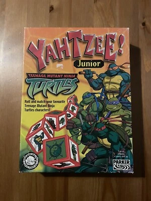 Teenage Mutant Ninja Turtles Yahtzee  Excellent Complete Parker Hasbro  2003 - Image 1 of 4