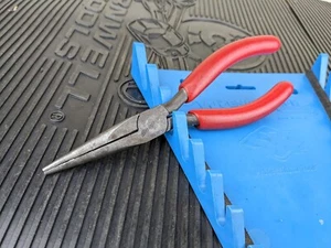 #be170 Snap on 96BCP 7" Long Needle Nose Pliers Soft Grip USA - Picture 1 of 18