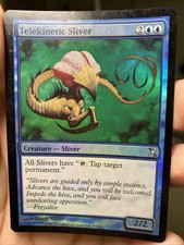 FOIL Telekinetic Sliver Time Spiral MTG PL Card