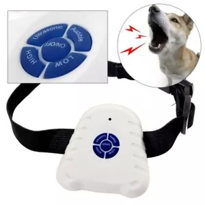 Anti Bark Dog Collar Ultrasonic Stop Dog Barking Training Collar Control Device - Picture 1 of 5