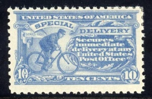 United States 1916 Special Delivery Sc# E10 Mint Original Gum VLH Very Fine - Picture 1 of 2