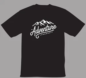 Adventure-Minimalist-Mountain Shirt - Picture 1 of 1