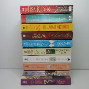 Lot of 10 Historical Romance Paperback Books - Picture 1 of 10