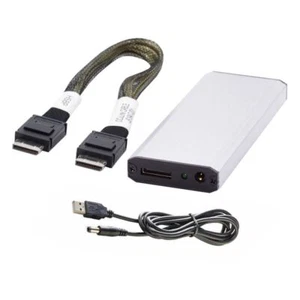 Oculink SFF-8612 SFF-8611 to M.2 NGFF M-Key to NVME PCIe SSD 2280 SSD Adapter - Bild 1 von 6
