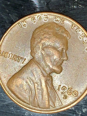 1960 D penny Cover