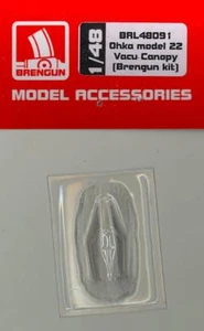 Brengun Models 1/48 YOKOSUKA OHKA MODEL 22 VACUFORM CANOPY Set - Picture 1 of 2