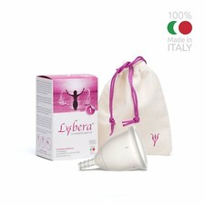 Lybera la Coppetta Mestruale MADE IN ITALY in Silicone Medicale | Taglia (i3s)