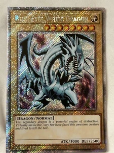 Yugioh! Blue-Eyes White Dragon - RA03-DE079 - Platinum Secret Rare - Bild 1 von 1